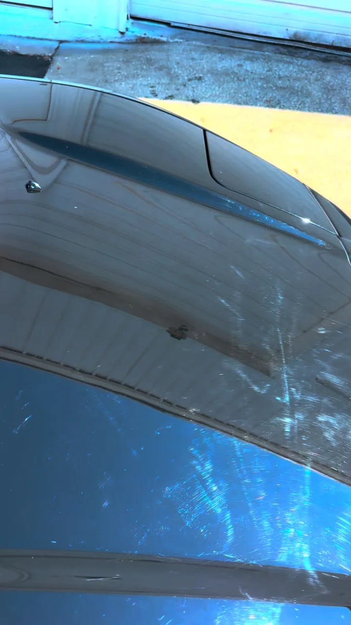 Before and after detailing comparison